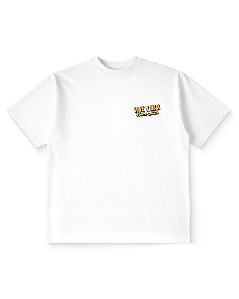 Polera Vive y Deja Vivir Bitch
