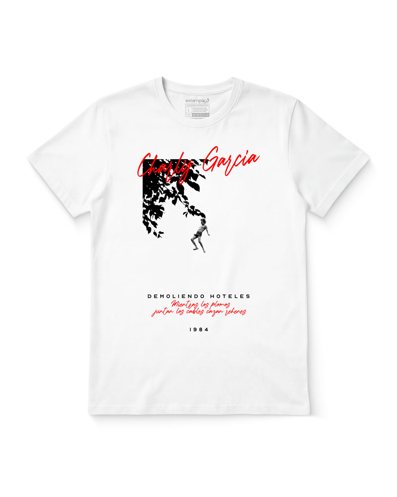 Polera Charly García Demoliendo Hoteles