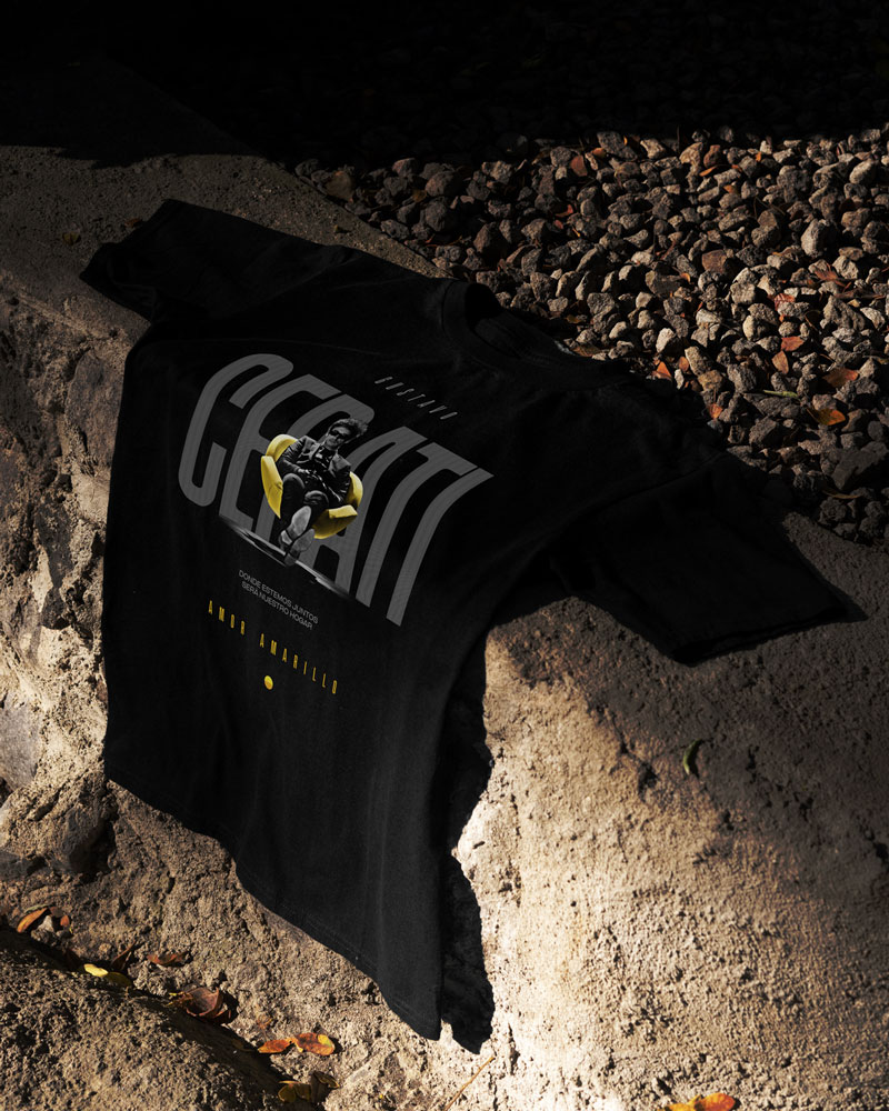 Polera Gustavo Cerati Amor Amarillo