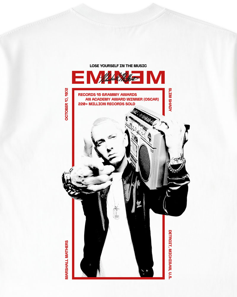 Polera Eminem Lose Yourself in the Music
