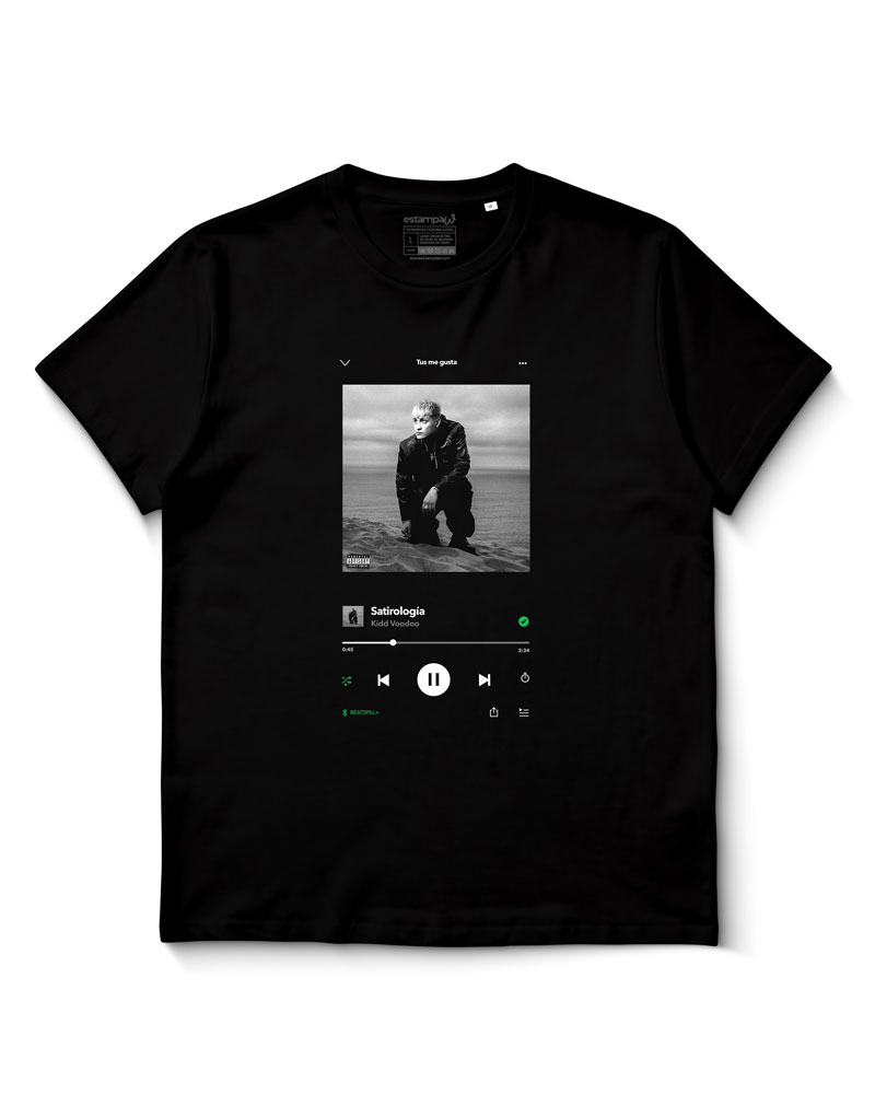 Polera Spotify Kidd Voodoo Satirología