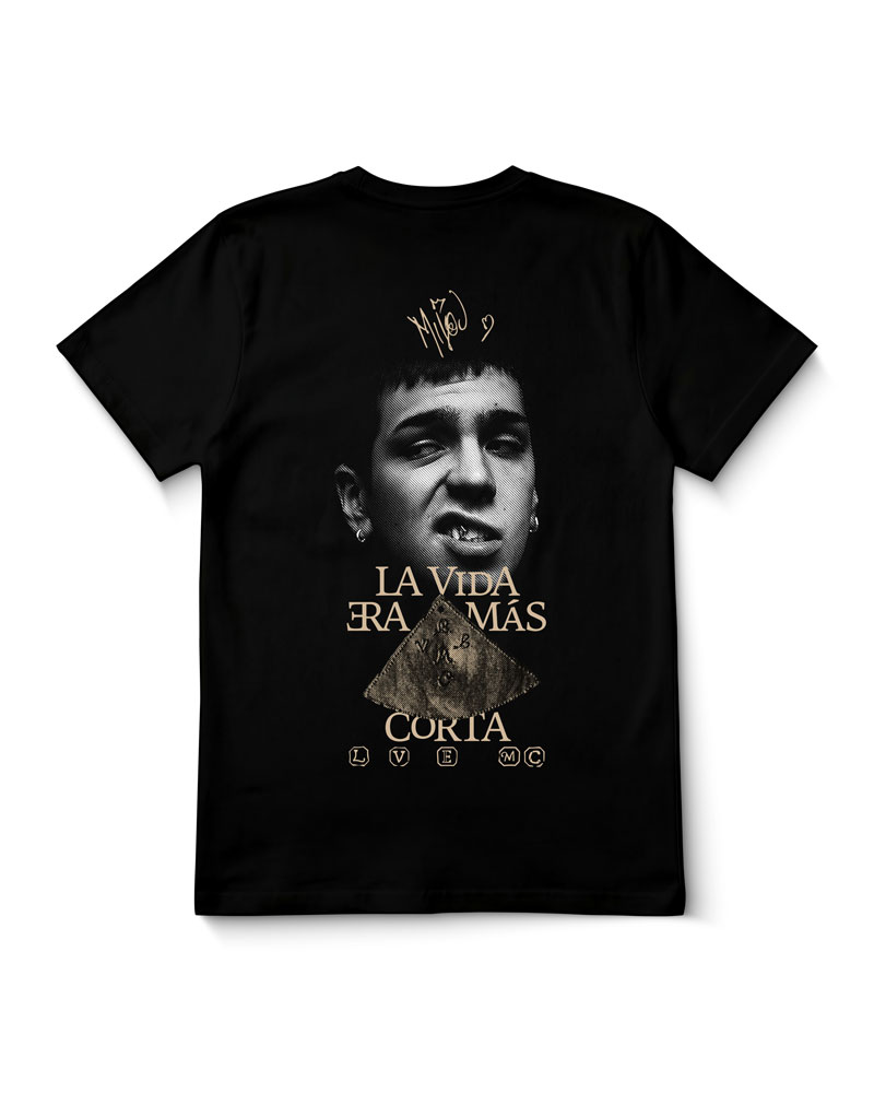 Polera Milo J - La Vida Era Más Corta