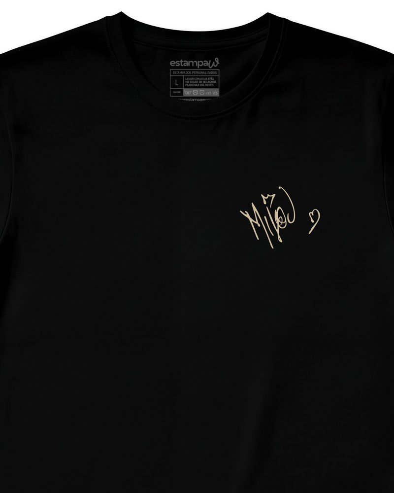 Polera Milo J - La Vida Era Más Corta