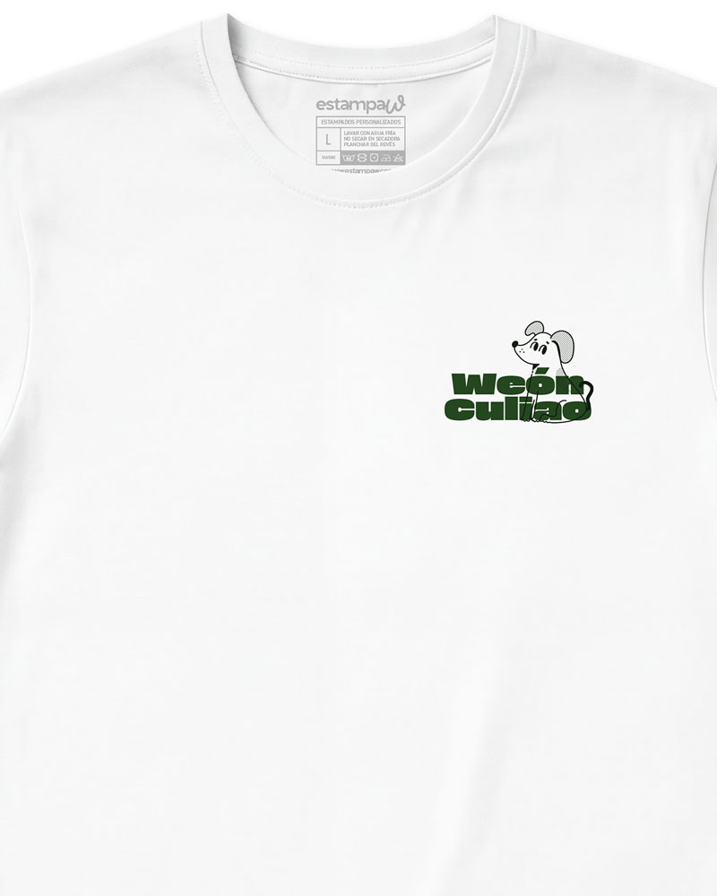 Polera Weón Culiao Definición