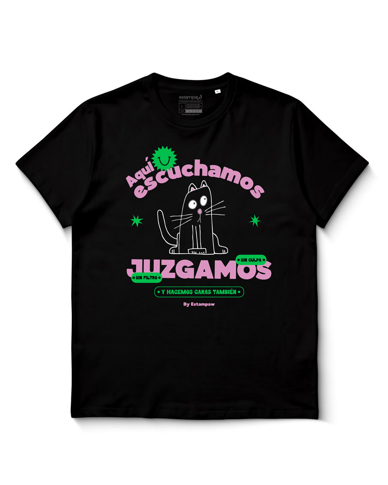 Polera Aquí Escuchamos Juzgamos
