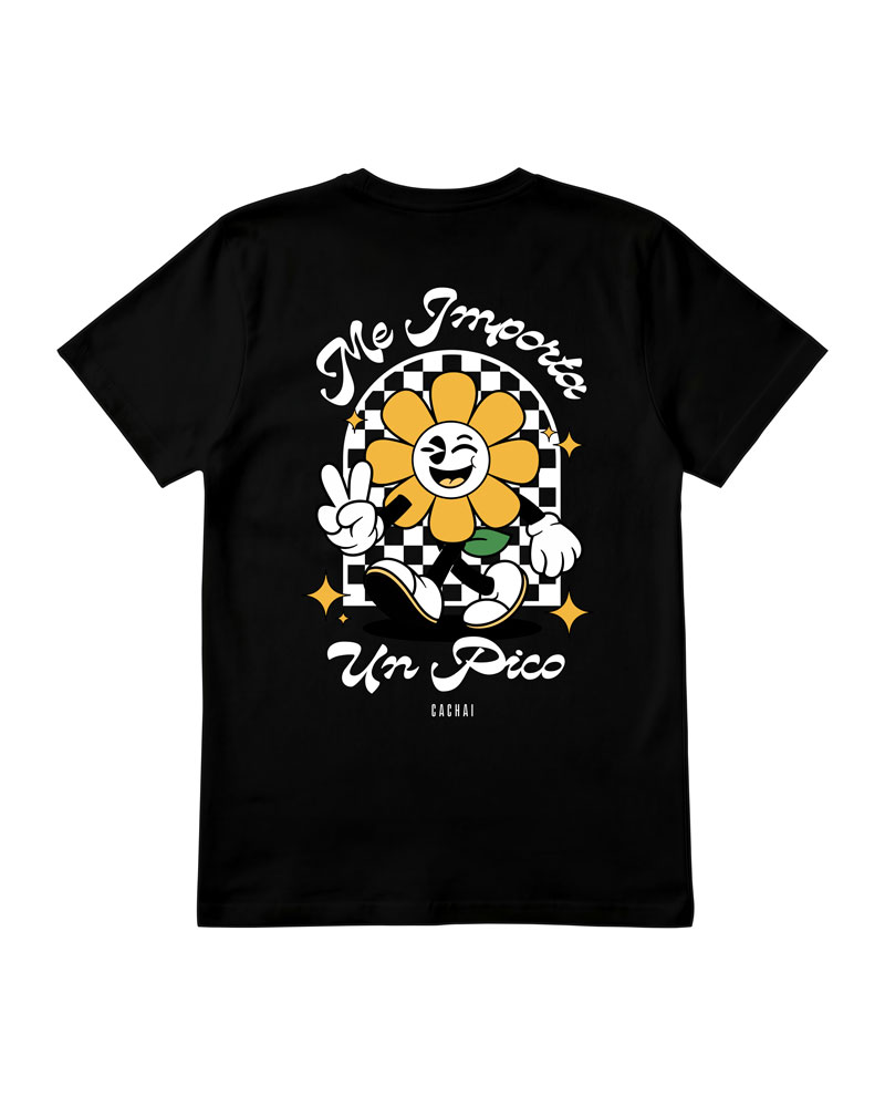 Polera Me Importa Un Pico Retro