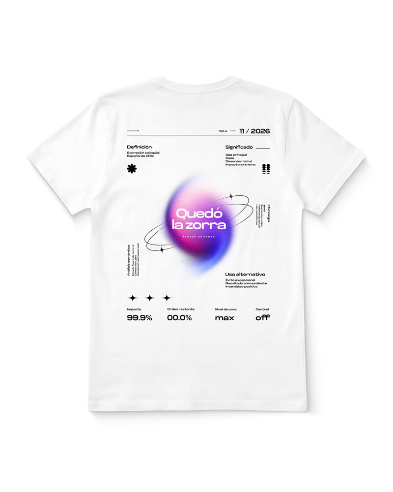 Polera Quedo La Zorra