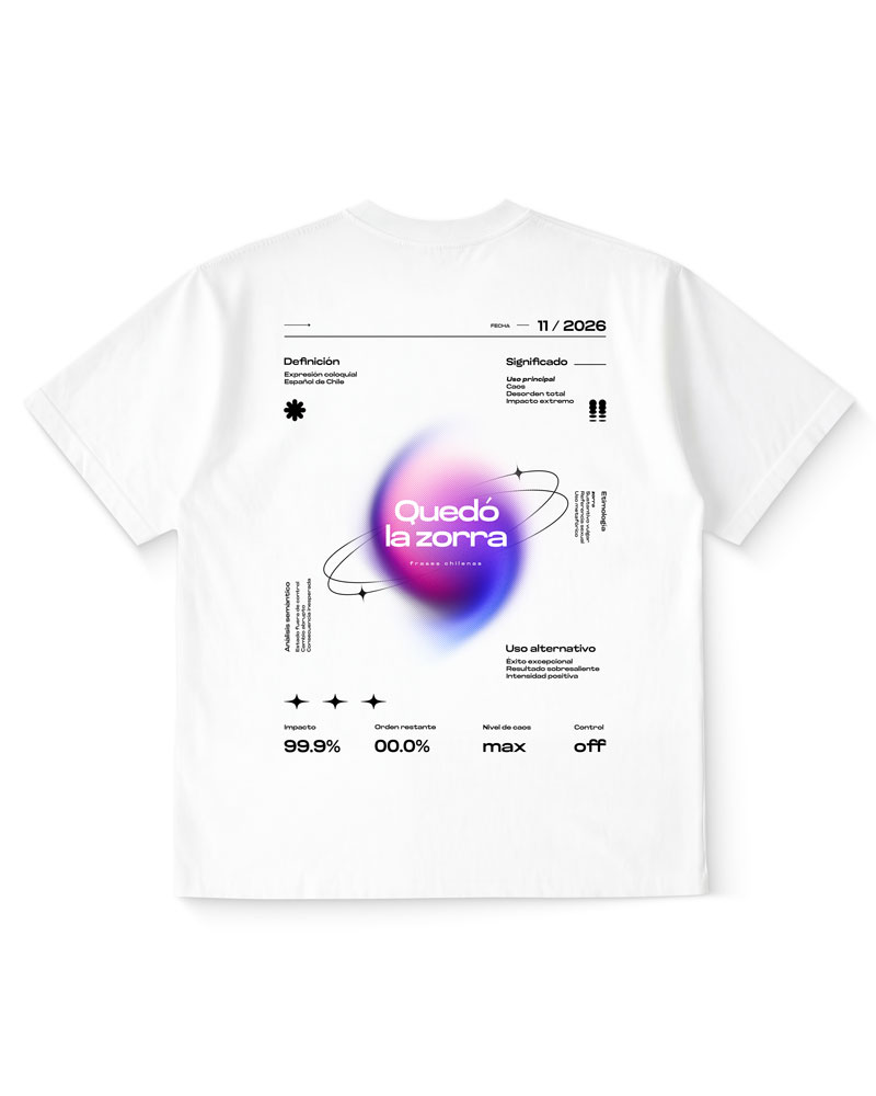 Polera Quedo La Zorra