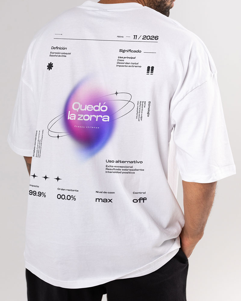 Polera Quedo La Zorra