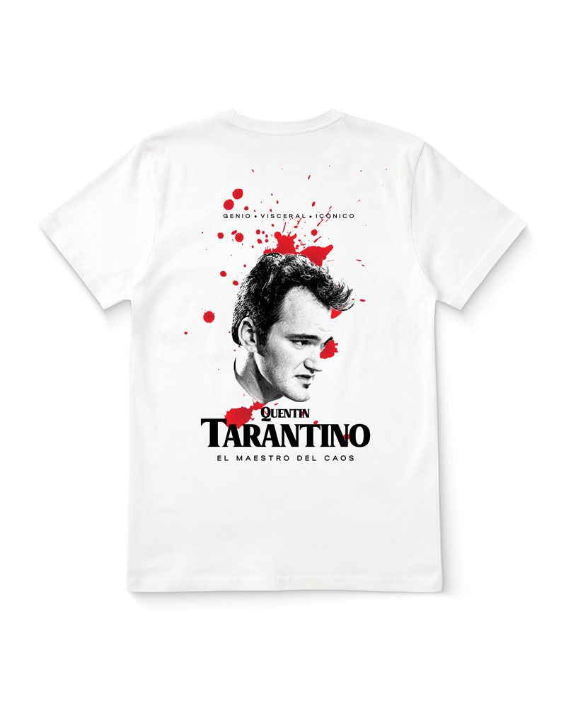 Polera Quentin Tarantino El Maestro del Caos