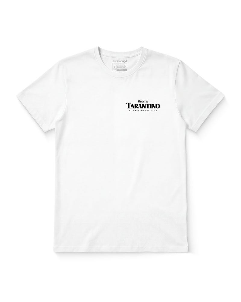 Polera Quentin Tarantino El Maestro del Caos