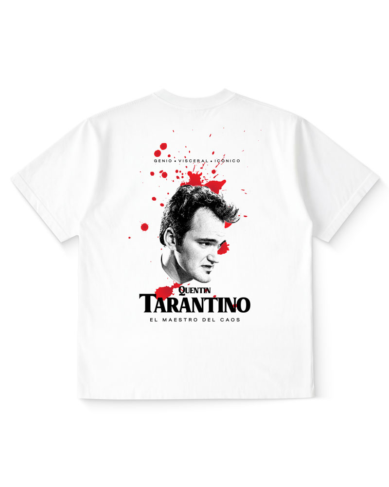 Polera Quentin Tarantino El Maestro del Caos