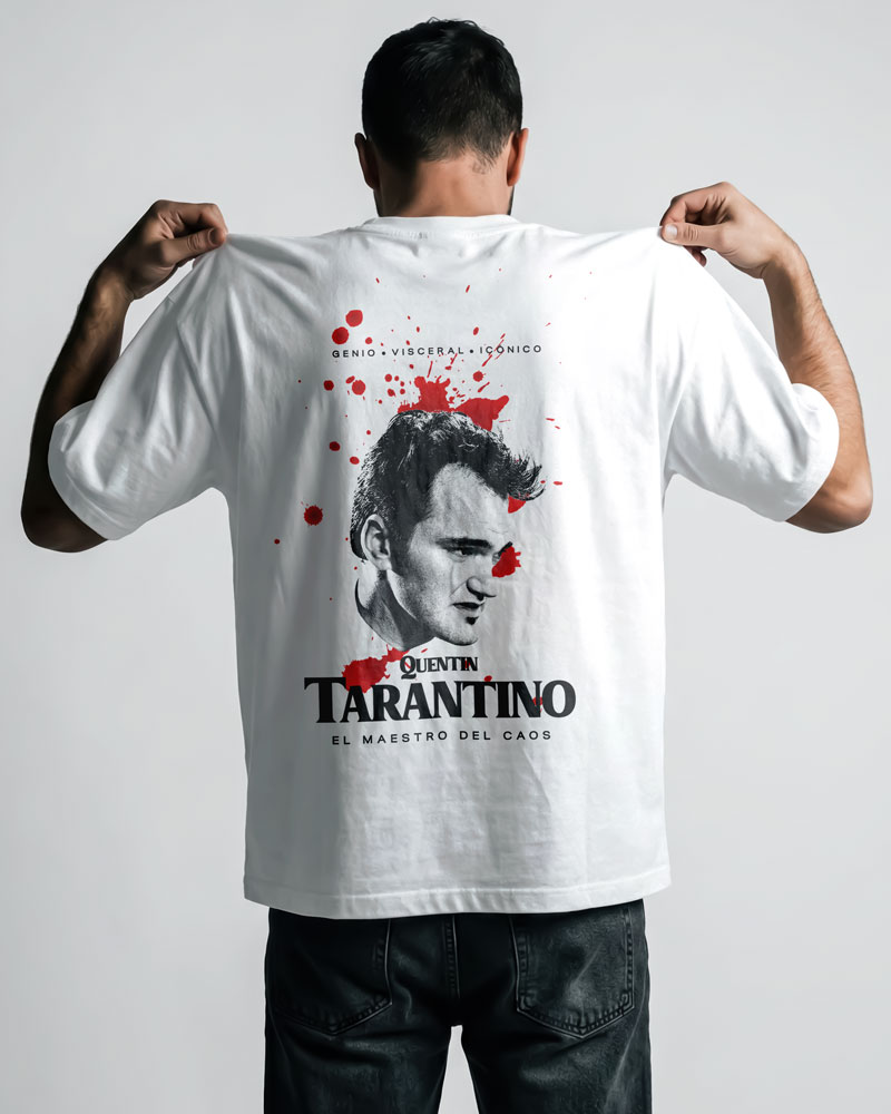 Polera Quentin Tarantino El Maestro del Caos