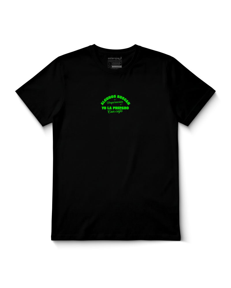Polera Café Algunos Buscan Inspiración