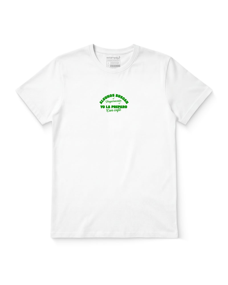 Polera Café Algunos Buscan Inspiración