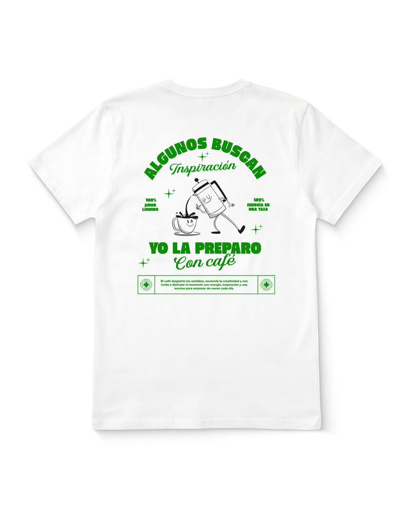 Polera Café Algunos Buscan Inspiración