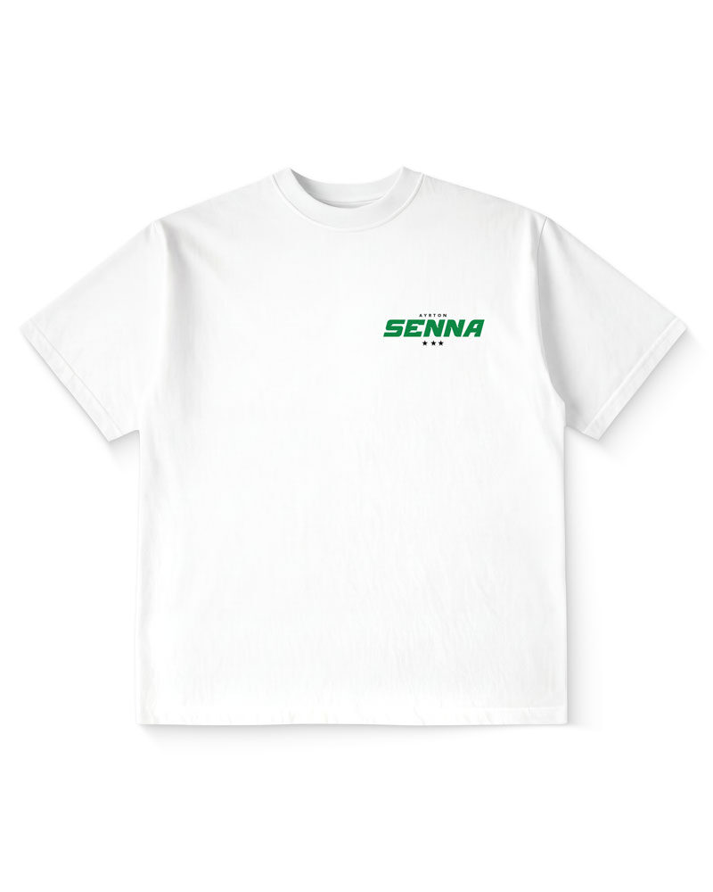 Polera Ayrton Senna Casco Legend