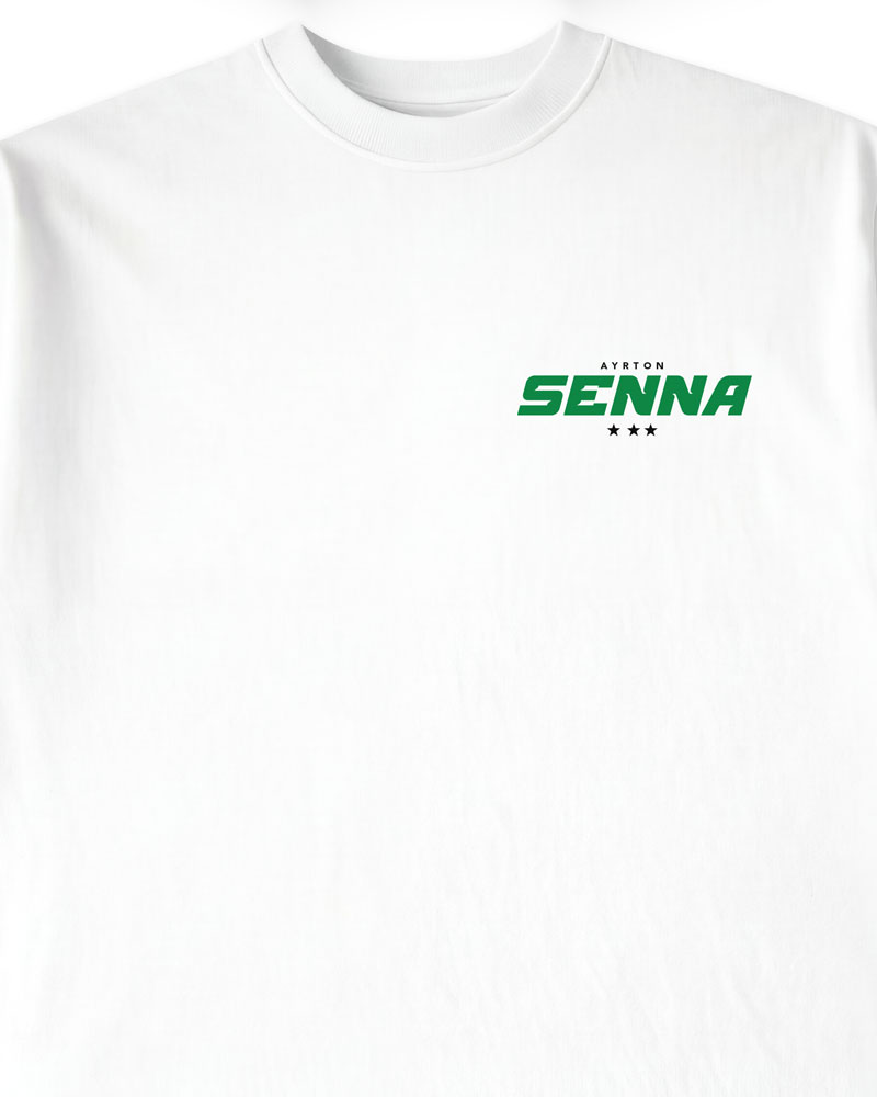 Polera Ayrton Senna Casco Legend