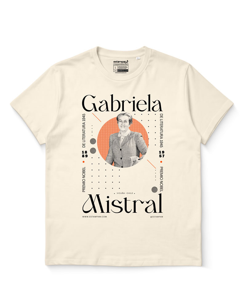 Polera Gabriela Mistral