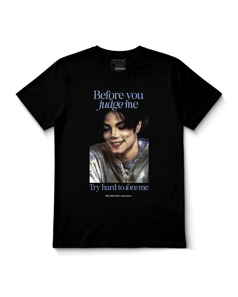 Polera Michael Jackson Before You Judge Me