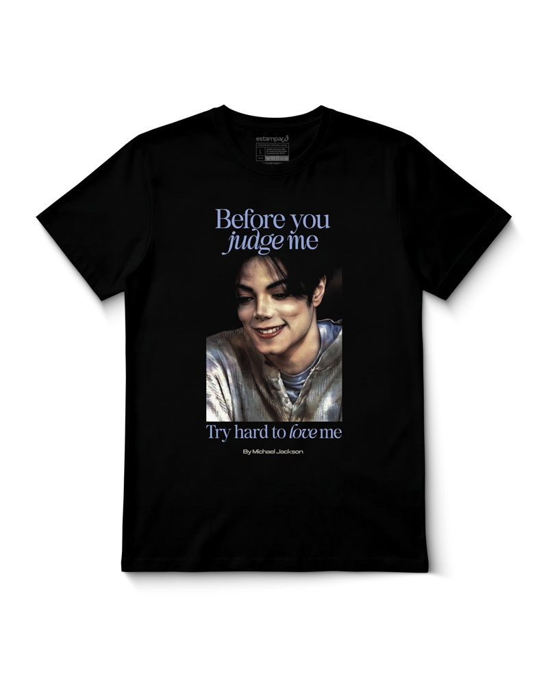 Polera Michael Jackson Before You Judge Me