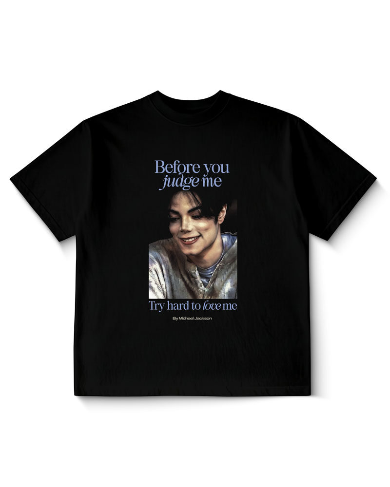 Polera Michael Jackson Before You Judge Me
