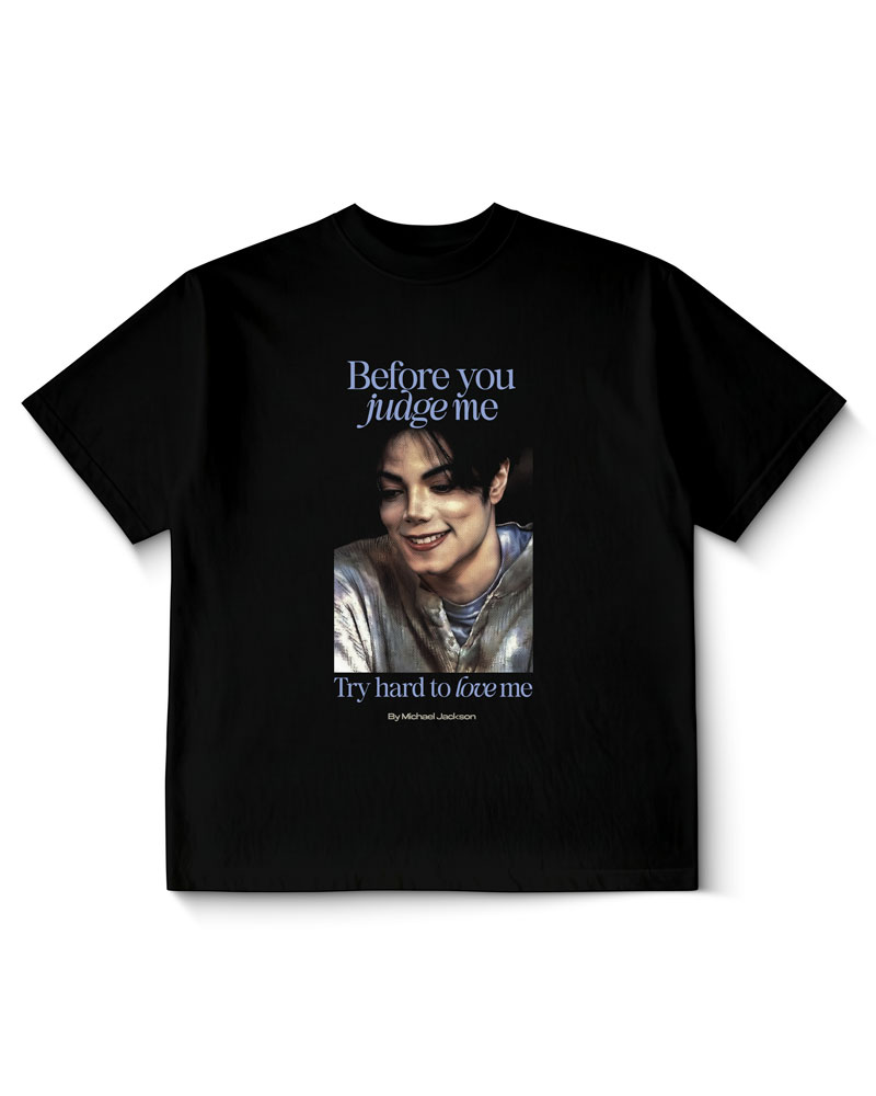 Polera Michael Jackson Before You Judge Me