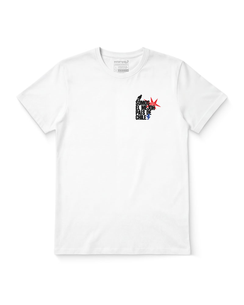 Polera Somos el Mejor Pais de Chile